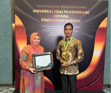 Pemerintah Kota Langsa Kembali Memperoleh Penghargaan Universal Health Coverage (UHC) 