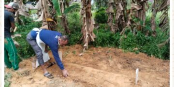 Pria Yang Diduga Gangguan Jiwa Yang Meninggal Tanpa Indentitas Dikebumikan