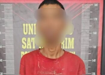 Diduga Sengaja Bakar Lahan Perkebunan, AD Diamankan Polres Banyuasin