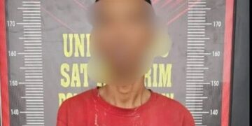 Diduga Sengaja Bakar Lahan Perkebunan, AD Diamankan Polres Banyuasin