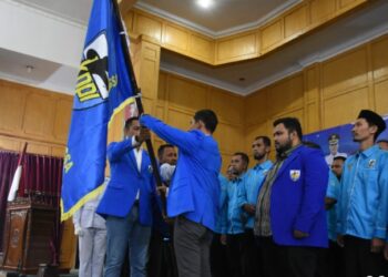 Pelantikan Pengurus DPD KNPI Kota Langsa Di Gedung Aula Cakra Donya