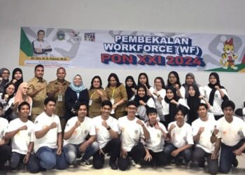 Diberi Pembekalan Teknis, Ribuan Anak Muda Green Volunteer PON-XXI 2024 Aceh- Sumut Sangat Berantusias Tinggi
