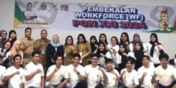 Diberi Pembekalan Teknis, Ribuan Anak Muda Green Volunteer PON-XXI 2024 Aceh- Sumut Sangat Berantusias Tinggi