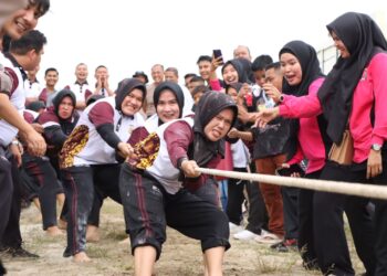 Polres Aceh Singkil Gelar Beragam Permainan Untuk Meriahkan HUT RI Ke-79