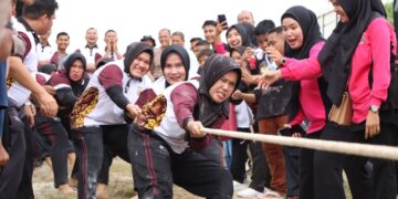 Polres Aceh Singkil Gelar Beragam Permainan Untuk Meriahkan HUT RI Ke-79