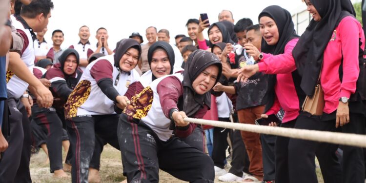 Polres Aceh Singkil Gelar Beragam Permainan Untuk Meriahkan HUT RI Ke-79