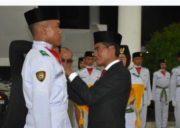 Pemerintah Kota Langsa Melaksanakan Pengukuhan Anggota Paskibraka Tahun 2024