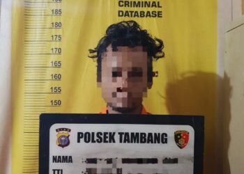Polsek Tambang Ungkap Kasus Dugaan Tindak Pidana Curat Di Bengkel Mobil