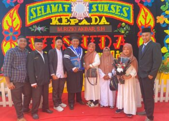 Tgk Muhammad Riski Akbar Peroleh Nilai Cumlaude Pada Yudisium Pasca Sarjana IAIN Langsa