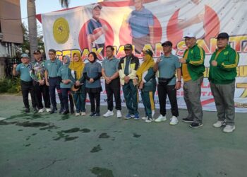 Peringati HUT Mahkamah Agung RI Ke – 79, Pengadilan Negeri Makassar Menggelar Jalan Santai