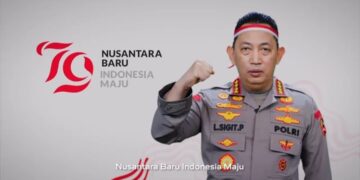 Kapolri Pada HUT ke-79 RI: Semangat Baru Untuk Nusantara Baru, Indonesia Maju