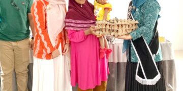 Yunita SKM Meninjau Posyandu Di Kecamatan Langsa Kota Dan Langsa Lama