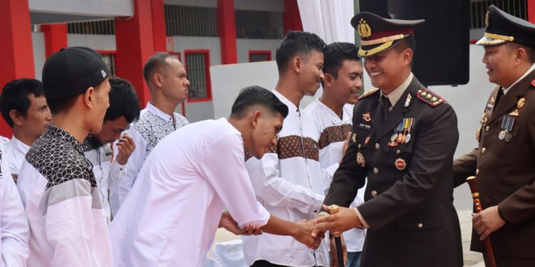 Selesai Upacara HUT RI Ke 79, Kapolres Aceh Tengah Hadiri Pemberian Remisi Bagi Narapidana Rutan Takengon