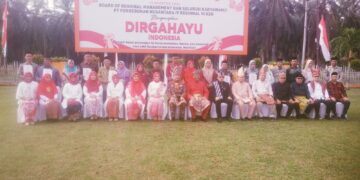 PTP N lV Regional 6 Langsa Memperingati Hari Ulang Tahun Kemerdekaan Indonesia Ke 79