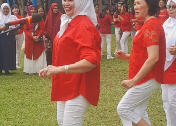 Hut RI Ke – 79 UPT SMPN 1 Medan Adakan Perlombaan Jalin Kebersamaan Guru Dan Murid