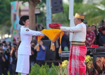 Sukses Membawa Baki Upacara HUT RI Ke-79, Syarifah Sabrinah : Ini Berkat Doa, Semangat Dan Motivasi Kedua Orangtua