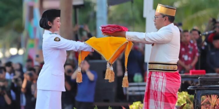 Sukses Membawa Baki Upacara HUT RI Ke-79, Syarifah Sabrinah : Ini Berkat Doa, Semangat Dan Motivasi Kedua Orangtua