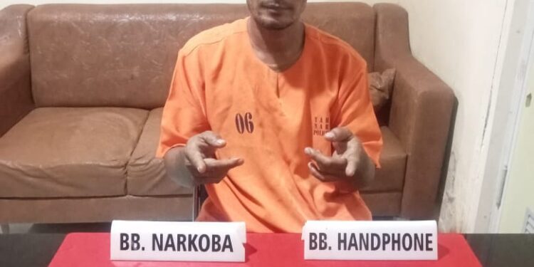 Simpan Narkoba, Pelaku Diringkus Satnarkoba Polres Kampar Di Pondok-pondok