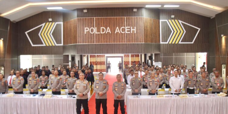 Kapolda Aceh Buka Latpraops Mantap Praja Seulawah 2024