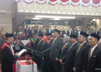 20 Anggota DPRK Subulussalam Periode 2024-2029 Di Lantik