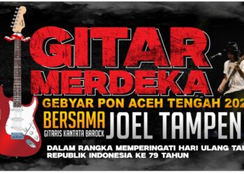 LTC Cafe Gelar Gitar Merdeka Memeriahkan Gebyar PON Aceh Tengah Dan HUT RI Ke 79