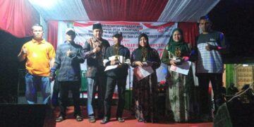 Meriahkan HUT RI ke -79 Lomba Menyanyi Dangdut Islami Dan Original Desa Terantang 