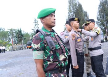 Polres Bener Meriah Laksanakan Apel Gelar Pasukan Operasi Mantap Praja Seulawah 2024