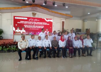 Pelantikan Pengurus Palang Merah Indonesia (PMI) Kecamatan Dan Pengurus Unit PMR Ogan Ilir 