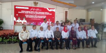 Pelantikan Pengurus Palang Merah Indonesia (PMI) Kecamatan Dan Pengurus Unit PMR Ogan Ilir 