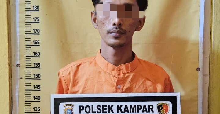 Sempat Viral! Polsek Kampar Tangkap Pelaku Pornografi Pamer Kelamin Di Jalan