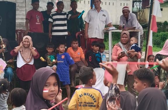 Kampung Sepakat Celala Gelar Perlombaan Semarak HUT Kemerdekaan RI Ke 79