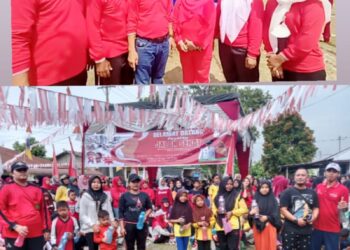 Warga Desa Bintang Meriah Semangat Memeriahkan HUT Republik Indonesia ke 79