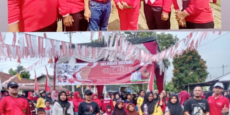 Warga Desa Bintang Meriah Semangat Memeriahkan HUT Republik Indonesia ke 79