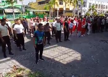 PT TSL Semarakkan HUT RI ke-79, Gelar Lomba Dan Goyang Poco-Poco