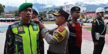 Polres Aceh Tenggara Laksanakan Apel Gelar Pasukan Operasi Mantap Praja Seulawah-2024