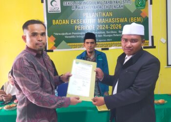 Pengurus BEM STIT Al Washliyah Aceh Tengah Di Kukuhkan
