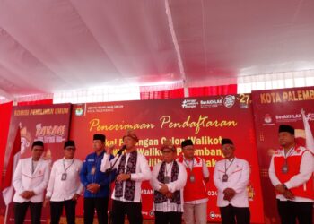Deklarasi Pasangan Calon Walikota Dan Wakil Walikota Palembang YUDHA-BAHAR