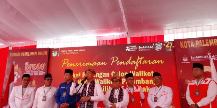 Deklarasi Pasangan Calon Walikota Dan Wakil Walikota Palembang YUDHA-BAHAR