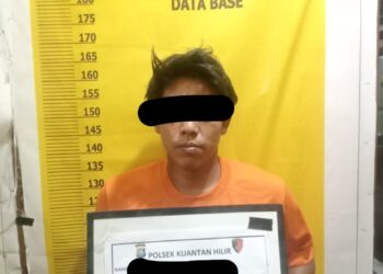 Polsek Kuantan Hilir Ungkap Kasus Narkotika Di Desa Kampung Medan