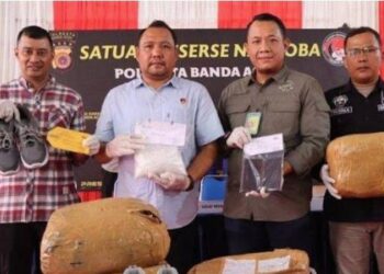 2 Orang Penyelundup Sabu Ditangkap Di Bandara Sultan Iskandar Muda