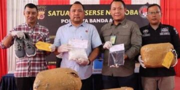 2 Orang Penyelundup Sabu Ditangkap Di Bandara Sultan Iskandar Muda