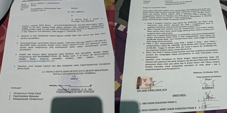 Warga Melapor Di Polrestabes Makassar  Sudah Sebulan Belum Ditanggapi, Begini Jawaban Penyidik