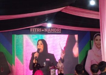 Deklarasi Pasangan Calon Walikota Dan Wakil Walikota Palembang Fitrianti- Nandriani