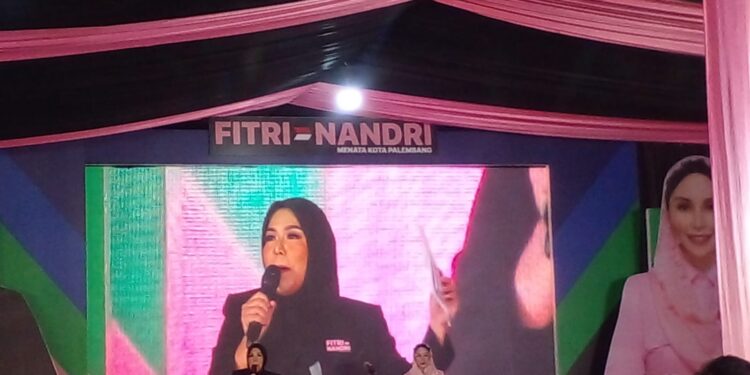 Deklarasi Pasangan Calon Walikota Dan Wakil Walikota Palembang Fitrianti- Nandriani