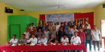 Pemdes Pulo Sarok Buka Pelatihan Pembuatan Pakan Ikan Bersama Warga Pembudidaya