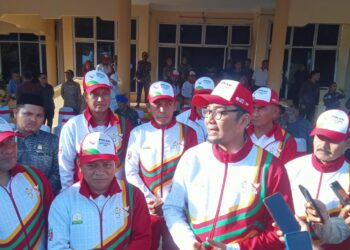 Kirab Api PON Aceh-Sumut XXI Tiba Di Aceh Singkil 