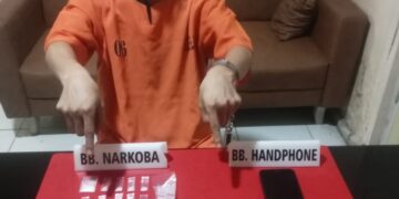 Satnarkoba Tangkap Warga Simalinyang Kasus Peredaran Narkoba