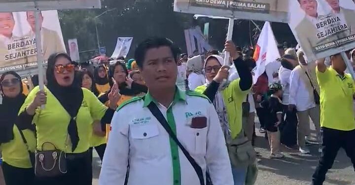 Relawan Baramuda Sriwijaya Hadiri Deklarasi Dan Mengantar Pasangan Ratu Dewa – Prima Salam Daftar Ke KPU