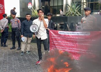 PPPI Menggelar Aksi Di KPK Dugaan Mark Up Proyek 2,9 Miliar RSUD Muyang Kute Bener Meriah