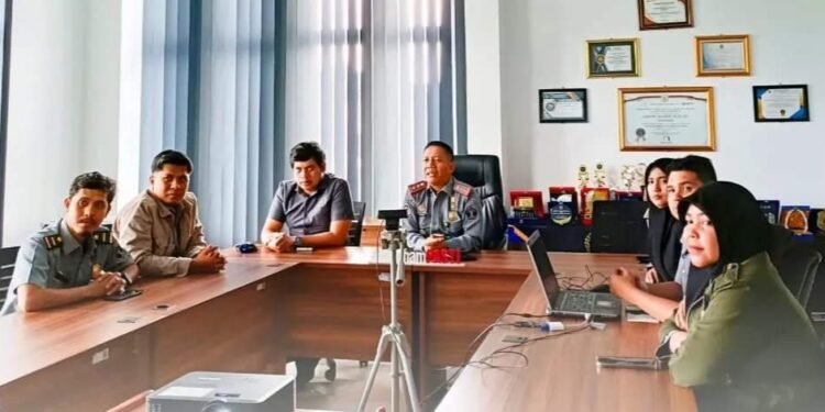 Kepala Kantor Imigrasi Takengon Hamdani Mengikuti Kegiatan Pembahasan Sistem Keimigrasian